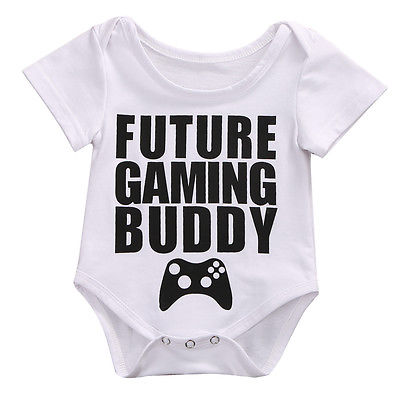 Future Gaming Buddy - Baby Rompers