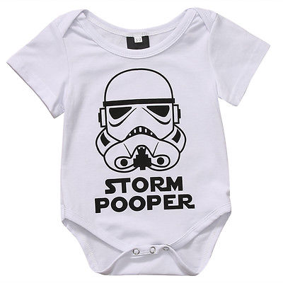 Storm Pooper - Baby Rompers