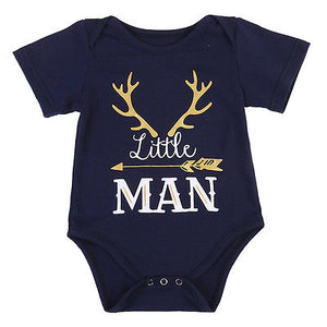 Little Man - Baby Rompers