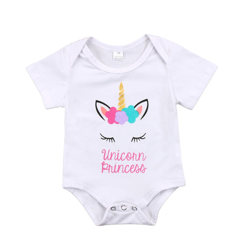 Unicorn Princess - Baby Rompers