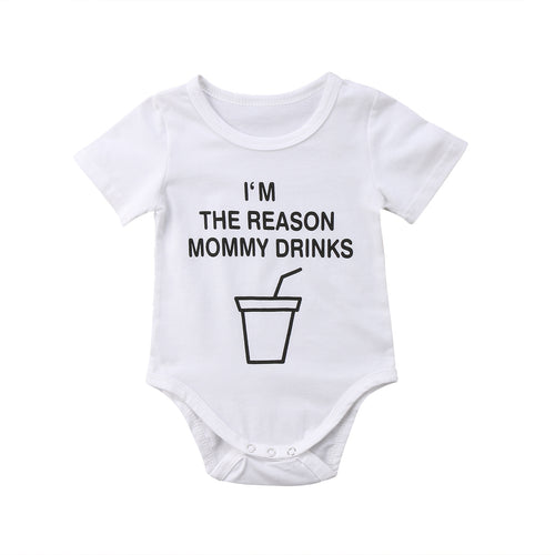 Mommy's Drinks - Baby Rompers