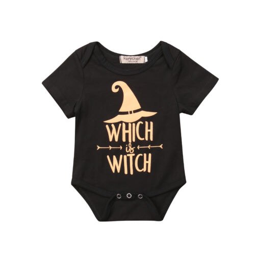 Which Witch - Baby Rompers